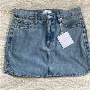 Pistola Women's Blue Denim Skirt
